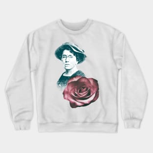 Emma Goldman, a Feminist & Social Justice Activist Crewneck Sweatshirt